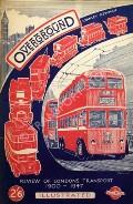 Book cover of Overground - A Pictorial Half-Century of London's Road Transport by NEWMAN, Stanley
